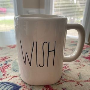 Rae Dunn “WISH” coffee mug